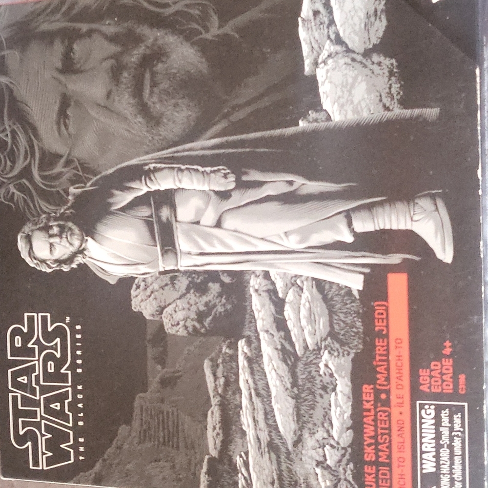 Star Wars black series jedi master Luke Skywalker